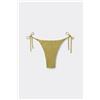Tezenis Bikini Brasiliano Laccetti Sparkling Touch Verde Oliva Donna Verde