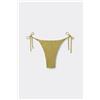 Tezenis Bikini Brasiliano Laccetti Sparkling Touch Verde Oliva Donna Verde