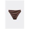 Tezenis Bikini Slip Classico Shiny Glam Choco Donna Marrone