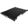 StarTech.com Ripiano estensibile per armadi server 19 - Ripiano rack scorrevole di 55 cm caricabile fino a 25 kg - Lamiera d'acciaio nera - Ripiano per tastiera rack - Nero - per P/N: RK1536BKF, RK1836BKF, RK2537BKM, RK3236BKF, RK4236BKB, RK4242BK24, …
