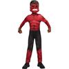 Rubie's Costume ufficiale Marvel Red Hulk classico per bambini, costume da supereroe per bambini, taglia 7-8 anni