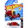 Hot Wheels FIAT Beast of Torino rosso - Drop Tops 5/5 - JJH48 - Short Card - storica auto da corsa - Mattel 2026 (131/250) - Vintage - modello di licenza - 1:64