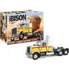 Revell Modellino USA I Chevy Bison Semi Truck, modello dettagliato in scala 1:31, 70 pezzi, kit di costruzione impegnativo per modellisti avanzati a partire dai 12 anni, camion autentico