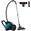 BLACK+DECKER BXVML701E - Aspirapolvere Senza Sacco 700W | 18kPa | Tecnologia Ciclonica | Filtro HEPA13 Lavabile | Serbatoio 2L | Raggio d'Azione 8m | Spazzola All-Rounder | Accessori Inclusi