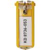 DURABLE SCATOLA 6 PORTACHIAVI KEY CLIP GIALLO DURABLE 1957-04