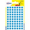 AVERY Blister 490 etichetta adesiva tonda PSA blu Ø8mm Avery PSA08B