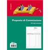 EDIPRO BLOCCO COPIA COMMISSIONI 29,7X21 100FOGLI USO MANO E5236 EDIPRO E5236
