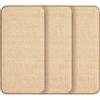 Zyluniy 3 Pezzi Tappeto Ttiragraffi per Gatti 50 × 25 cm, Tappetino Tiragraffi per Gatti, Tappetino Tiragraffi Orizzontale, Antigraffio in Sisal Naturale, per Parete e Angolo