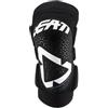 Leatt 3Df 5.0 Ginocchiera, Unisex - Adulto, White/Black, Taglia Unica