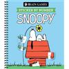Brain Games - Sticker by Number: Snoopy (Officially Licensed Pean (Anello, filo)