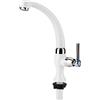 Ausla Rubinetto da per Acqua Fredda, Miscelatore Monocomando G1/2, ABS, Bianco