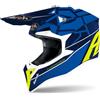 Airoh Casco Moto Cross Enduro Airoh WRAAP Mood Blu Lucido