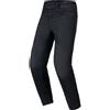 Alpinestars Pantaloni Moto Alpinestars FLEX-AST 5 DENIM SHORT Lavato Ner
