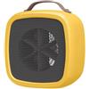 Wonderlamp - Riscaldatore portatile Tropico, 500 W, riscaldamento rapido in 3 secondi, con maniglia di trasporto e spegnimento automatico, 14,2 x 10,1 x 14,1 cm (giallo)