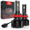 CAR WORK BOX H11 LED 28000LM Lampadine per Fari Auto, 80W 12V H9 H11 LED | Luci 6000K Bianco Freddo