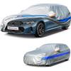 Holthly Telo Copriauto Esterno Station Wagon,Copertura Protettiva Auto 100% Impermeabile Anti UV Anti Graffi,Copriauto per Audi A4 Avant,VW Passat,Skoda Octavia,BMW Serie 3 Touring.