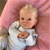 BNNPUU Bambole Reborn Femmine 20 pollici Originali Sembra un vero Bambino Ragazza con gli occhi Aprire