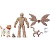 Marvel Hasbro Guardiani della Galassia Vol. 3 - Groot, Cosmo e Baby Rocket, Action Figure ispirate al Film Guardiani della Galassia Vol. 3, Baby Rocket e Marvel's Cosmo