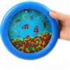 Musfunny Ocean Drum Wave Perla tamburo dolce del mare regalo musicale strumento musicale (blu)