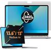 Mamol 360° Filtro Privacy per MacBook Air 13.6 Pollici | M5 2026/M4 2025/M3 2024/M2 2022, Filtro Anti Spia/Blu Luce Filtro Schermo Privacy per Mac 13.6