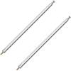 OTOTEC 2PCS M3 Thread 7 Sezioni Antenna Telescopica per AM Radio FM TV RC Auto Aircraft Controller Ricambio Telecomando Accessorio Lunghezza Estesa 730mm