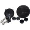 Audison APK 130 kit 2 vie 130mm, 225W | tweeter 26mm, crossover incluso, 5 pollici, 75W RMS, 4 Ohm, 93 dB, griglie incluse
