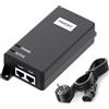 PROCET PoE System PROCET 10G PoE Injector Gigabit 60W PoE++ Active PoE Conforme a IEEE802.3af/at per Telecamera PTZ/punto di Accesso Wireless, PT-PSE104GB-60-10