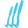 CERCTLA 3 Pezzi Pinza per Zecche Professionale, Ganci per Zecche per Cani, Pinzetta Zecca Cani Pinza per Zecca Cane per Animali, Cane e Gatti (Blu)