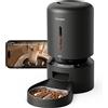 PETLIBRO Distributore automatico di cibo per gatti con fotocamera, video 1080P, ciotola intercambiabile per alimentazione lenta, dispenser di cibo per cani WiFi 5G con applicazione