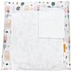 TupTam Materassino Fasciatoio con 2 Coperture in Spugna, Boschi/Beige, 75 x 80 cm