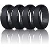 Dookeh Anello in silicone da uomo, fede nuziale da uomo in silicone, anelli nuziali in gomma per uomo, fede nuziale in silicone da uomo, 8, Silicone