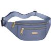 SZMK Marsupio Donna Uomo,Marsupio Sportivo de Viaggio,SZMK Fanny Pack Waist,Bum Bag Belt,Marsupi Lavoro a Tracolla Regolabile,Borsa Monospalla da Shopping per Viaggi, running, Uso Quotidiano - Blu