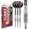 RED DRAGON Matra 1: 24g Flightmaster - Freccette Tungsteno con Punta Acciacio, Voli e Freccette Aste