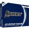 Srixon, New Q-Star Tour 5 2024 - Dozzina di palline da golf - Sensazione morbida, effetti, prestazioni e potenza - 3 pezzi - Uretano - Accessori da golf premium e regali da golf