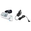 OMRON X7 Smart AFib, Misuratore di Pressione da Braccio, Screening AFib, Validato Clinicamente, 2 Utenti + OMRON HHP-CM01 Adattatore di Rete Universale