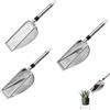 DHSUN 3 setacci da giardino per terreno e pietre, indovinello per terreno da giardino, setacci da giardinaggio in acciaio inox, setaccio per terreno, sabbia, rocce, compost, apertura 1 mm, 3 mm, 5 mm