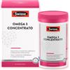 Swisse Omega 3 Concentrato 60 capsule molli 1800 mg di Olio di Pesce,648mg EPA e 432mg DHA per porzione, Certificato 5* IFOS, Capsule inodore rivestite alla vaniglia