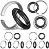 ULTECHNOVO Chiave a percussione anello di fissaggio anello anello di ricambio, anelli di fissaggio per chiave a percussione, con O-Ring adatto per avvitatore a percussione di ricambio, set da 10 set di chiavi