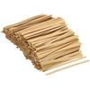 PATIKIL Torsione Farfalle 3.5 Carta Chiusura Farfalla per Festa Legatura Regalo Borse Arte Artigianato Marrone 500pz