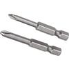 Kozelo Tri-punto Punta Cacciavite set - [2 Pollici x H1/4 x Y1 Y2] Esagonale Supporto magnetici Y-Tipo Serie Testa per Uso Pneumatico o Elettronico Utensile, S2 Acciaio