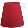 Eastlion 5.5 inch Paralume Tessuto Piccolo E14 Paralumi Lampadari Lampadario e Lampada a Muro,Rosso