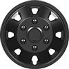 AUTO-STYLE AutoStyle Set di 4 Copricerchi Itah 16 pollici Nero (sferico)