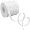 PH PandaHall Nastro Sbieco in Raso Nastro Sbieco A Doppia Piega 8.5mm Nastro di Rilegatura Bianco Nastri Pieghevoli per Cuciture Orlatura Quilting Cucito 20 m
