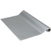 Venilia Pellicola adesiva, Cerchi Ottica industriale con struttura Argento, 45cm x 1,5m, Spessore 350µ, Pellicola autoadesiva per mobili o cucina, carta da parati, PVC senza ftalati, Prodotto in UE