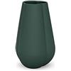 Cooee Design Clover - Vaso in Ceramica, 25 cm, Verde Scuro