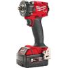 Milwaukee Milwauk - Chiave a percussione Milwaukee M18 FIW2F12-502X, Rosso, 0