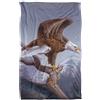 LOGOVISION Taking Flight Eagle Coperta super morbida al tatto setoso - 91 x 147 cm