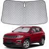 RASHION Parasole Compatibile con Jeep Compass >2017 - Tendina Parasole per Parabrezza Auto Interno, Anti UV