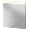 Duravit lumière et miroirs Best Miroirs avec éclairage LED, champ lumineux en haut, miroir chauffant, hauteur 700mm, blanc mat, LM7855D00000000, LM7855D00000000