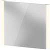 Duravit lumière et miroirs Better Miroirs avec éclairage LED, interrupteur à capteur, champs lumineux latéraux, hauteur 700mm, blanc mat, LM7876000000000, LM7876000000000